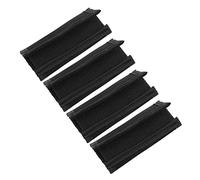 Abaodam 4pcs Black Stroller Handle Covers Cloth Armrest Protectors for Stroller Handle Comfortable Touch Suitable for Four Seasons Use Baby Accessories
