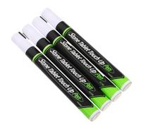 Abaodam 4pcs Black Tombstone Marker Pen Waterproof for Rock and Tombstone Restoration with Plastic Body Preventing Smudging for Garden and Monument Use