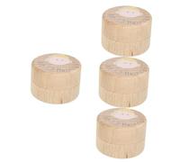 Abaodam 4pcs Box Cute Baby Haircut Box First Haircut Keepsake Storage for Boys Girls in Wood
