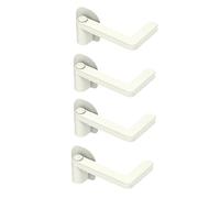 Abaodam 4pcs Boy Girl Fridge Locks for Boys and Girls Proofing for Appliances Toilet Seats High Friction Adhesive No Damage Installation