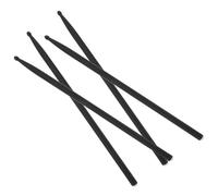 Abaodam 4pcs Carbon Fiber Drum Sticks Set Black Anti-slip Percussion Drumsticks for Professional Jazz and Snare Drumming Practice Accessories