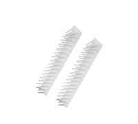 Abaodam 4pcs Cat Corner Massager Brush for Indoor Cats Removable Self Grooming Comb for Shedding Hair Removal and Massage Safe Material Easy to Clean and Install