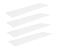 Abaodam 4pcs Cat Scratch Tape Pvc Self-adhesive Furniture Protector Cuttable for Sofa Wall Corners Furniture Non-stick Cat Deterrent