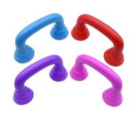 Abaodam 4pcs Cell Phone for Speech Therapy and Phonemic Awareness Adjustable Volume Role Playing Phones Purple Pink Blue Red Safe Plastic Educational Tools for Classroom and Home