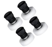 Abaodam 4pcs Ceramic Trimmer Tools Set for Pottery Making Precise and Even Trimming Plastic and Metal Materials Practical Pottery Finishing Tool