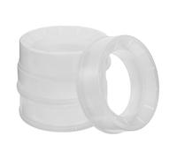 Abaodam 4pcs Diaper Bin Garbage Bag Ring Refill Bags Slim Official Refill Rings for Trash Can Cassettes Compatible Diaper Pail in Nursery