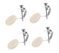 Abaodam 4pcs Drum Dampener Mute Pad for Drum Dampening Ring Accessory for Jazz Snare Tone Control Silence Pad