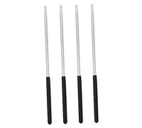 Abaodam 4pcs Drumsticks Bulk Pack Aluminum Alloy Drum Sticks for Ages Practice Drumsticks