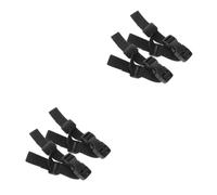 Abaodam 4pcs Elastic Chest Strap Accordion Fastening Belt for Backpack Buckle Strap Quick Release Backpack Fastener Belt for Instrument Supply