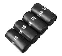 Abaodam 4pcs Elastic Drum Cymbal Mute Belt Practice Pad Drum Silence Pads Easy Install Save Space