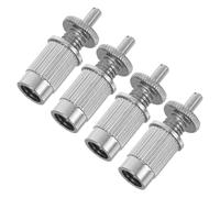 Abaodam 4pcs Electric Guitar Tremolo Bridge Studs and Anchors Height Saddle Screws for String Tuning Easy Installation and Sturdy Construction Compatible with Various Playing Styles