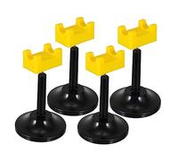 Abaodam 4pcs Electrostatic Experiment Holder Set Rotating Bracket for Friction Electrification Physics Teaching Tools for Classroom Demonstrations Science Projects
