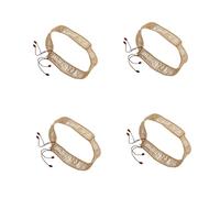 Abaodam 4pcs Ethereal Drum Rope Cover Hand Braided Rope for Steel Tongue Drum Decorative Woven Ring for Accessories and Ethereal Supplies