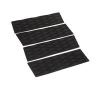 Abaodam 4pcs Eva Non-slip Surfboard Traction Pads with Stripe Design, Comfortable and Stable Grip for Short Boards, Surf Supplies for Enhanced Performance