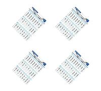 Abaodam 4pcs Flute Chord Chart for Beginner Students Practice Chart for Clarinet Training Guide Vertical Flute Poster for School Lessons