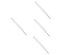 Abaodam 4pcs Flute Cleaning Brush Cotton Thread and Bristles for Wind Instrument Care for Flute and Piccolo Maintenance and Practical Design