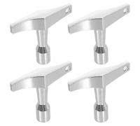Abaodam 4pcs Four-cornered Drum Key Metal Tuning Tool Drum Tuner Tool Tuning Key