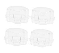 Abaodam 4pcs Gas Stove Knob Covers for Child Safety, Baby Kitchen Protector, Gas Burner Safety Guards, Childproof Oven Knob Covers for Newborns and Toddlers