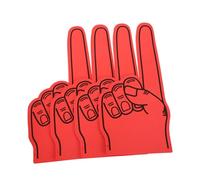 Abaodam 4pcs Giant Foam Fingers Cheerleading Props Lightweight EVA Foam Hands for Sports Events Basketball Games Schools Stadiums Easy to Carry and Wave