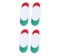 Abaodam 4pcs Green Slider Privacy Sign Door Indicator with Vacant and Occupied Status, Made of Easy to Clean Pmma Material, Simple Style, for Office and Conference Room Use