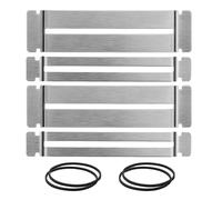 Abaodam 4pcs Guitar Fretboard Protector Pad for Stainless Steel Fingerboard Guards Fret Polishing Guard Pad for Bass and Acoustic Guitar Repair Fretboard Polishing Kit for Luthier Tools