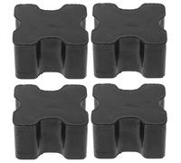 Abaodam 4pcs Heavy Duty Car Coil Spring Spacers Rubber Shock Absorber Boosters for Suv and Car, Sturdy Material Ensuring Safer Driving Experience and Improved Suspension Performance