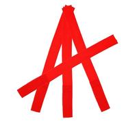 Abaodam 4pcs Heavy Duty Red Boat Trailer Winch Straps with High-tensile Polyester Webbing for Secure Attachment and Reliable Load Towing in Vehicle