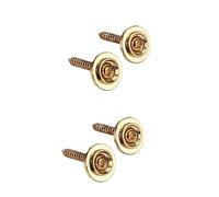 Abaodam 4pcs High Strength Guitar Chord Presser Roller String Trees String Guide Screws for Electric Guitar