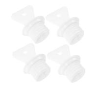 Abaodam 4Pcs Hot Water Bottle Screw Cap Replacement 21Mm Inner Diameter Leakproof Rubber Sealing Plugs Safety Stopper for Warm Water Bag Accessories