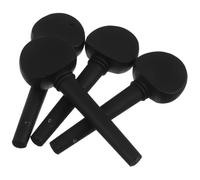 Abaodam 4pcs Imitation Ebony Cello Tuning Pegs Replacement Robust Musical Instrument Accessories for Pure Sound Cello Supplies