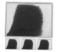 Abaodam 4Pcs Iron Powder Filings for Science Education Magnetic Field Demonstration Tool Essential Electromagnetism Teaching Aid for Physics Experiments and School Projects