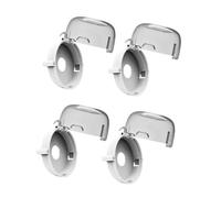 Abaodam 4pcs Kitchen Stove Knob Cover Gas Protective Cover Lock for Home Safety Boy Girl Proofing Protecting Your Boys and Girls