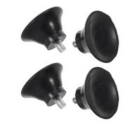 Abaodam 4pcs M8*50mm Non-slip Leveling Screw Foot Pads for Exercise Bike Support Rubber Anti-slip Bike Accessories with Sound Insulation for Fitness Equipment Floor Protection