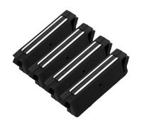 Abaodam 4pcs Magnetic Cupboard Door Catch for Oven and Cabinet Doors, Heat Resistant Plastic Magnet Latch with Quiet Operation, for Grill and Industrial Oven Applications