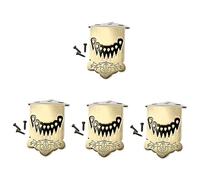 Abaodam 4pcs Mandolin Tailpiece Metal String Tailpiece String Essential Instrument Accessory