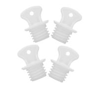 Abaodam 4pcs Medium 20mm Rubber Hot Water Bottle Stoppers Plugs Replacement Caps for Hot Water Bags Thermal Seal Lids Compatible with Standard