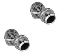 Abaodam 4pcs Microphone Grille Replacement for Easy to Install Mesh Design Precise Fit Compatible with Dynamic Vocal Microphones