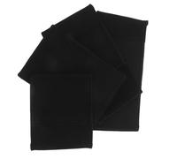 Abaodam 4pcs Neoprene Mountain Bike Frame Protector Cover, Anti-Scratch and Impact Resistant Bicycle Chainstay Guard for Mountain Bike Frame Protection in Black