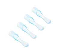 Abaodam 4Pcs PC Ear Picks Replacement Accessories with Silicone Tips and Storage Box for Earwax Removal and Ear Care Tools in Health Care