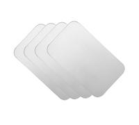 Abaodam 4pcs Pet Cooling Pads Aluminium Ice Mats 10x6cm for Hamster Rabbit Chinchilla Summer Sleeping Mats Animal Heat Dissipation Bed