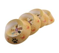 Abaodam 4pcs Pet Funeral Paper Bowls Pet Loss Accessories Preserving The Bond Easy Handling Paper 6.10x6.10x1.97in Home Memorials Cat Memorial Service