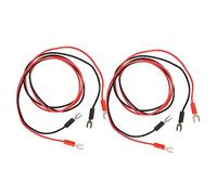 Abaodam 4Pcs Phonograph Connecting Wire Set PVC Copper Material Practical Easy to Store Link Circuit Wire for Electricity Demos and Teaching