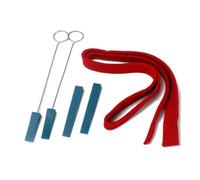 Abaodam 4pcs Piano Tuning Fork Rubber Mutes for Musical Tuning Fork for Tools and Temperament Strips Usage