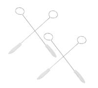 Abaodam 4pcs Piano Tuning Tools Treble Mute Rod Piano Tuning Fork Mute Clamp Musical Instrument Repair Fixture for Teaching Music Performances