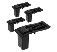 Abaodam 4pcs Pickup Casing Protectors Pickup Cover Plates Plastic Wear-resistant Design Effortless Installation 4.13x2.36x1.77in for Studio and Live Stage Shows