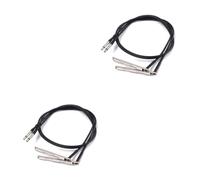 Abaodam 4pcs Pickup Stick Bars Piezo Bridge for Cigar Box Guitar Piezo Wire Cable Suitable for Acoustic Guitar Strings