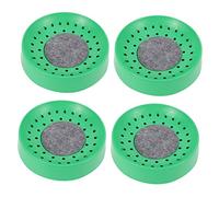 Abaodam 4pcs Pigeon Nesting Bowl Set Plastic Hatching Breeding Nest with Mat for Racing Pigeons and Doves Bird Cage Accessories