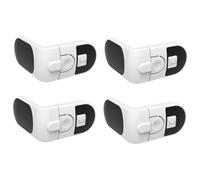 Abaodam 4pcs Pinch Lock Safety Lock for Cupboard Preventing Accidents in Kitchen Fridge Freezer