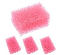 Abaodam 4pcs Pink Stipple Makeup Sponge for Special Effect Halloween Makeup Cosplay Stipple Sponge for Carnival Haunted House Face Painting