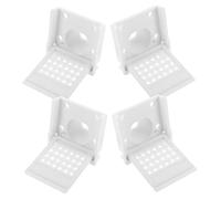 Abaodam 4pcs Plastic Beehive Entrance Reducer with Escape Design Durable Hive Door Guard for Beekeeping Safety Ventilated Bee Nest Entrance Plates Compatible with Various Hive Types